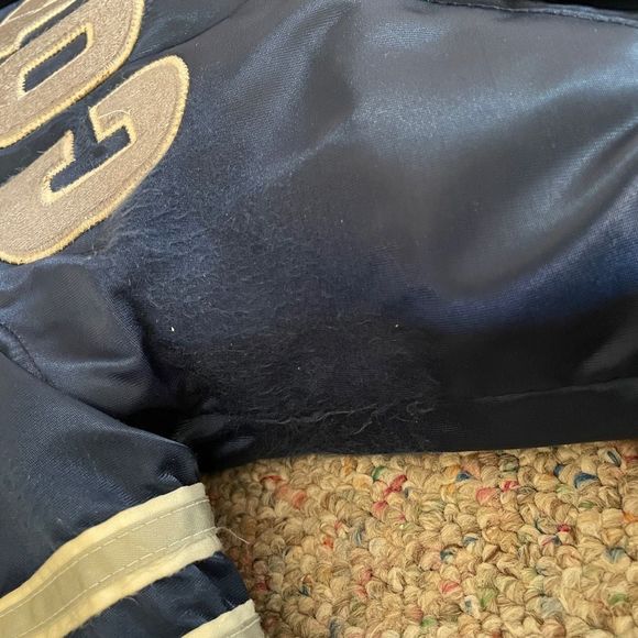 Vintage Dallas Cowboys Starter Jacket NFL Football Texas Embroidered Bomber Jack - Picture 8 of 14